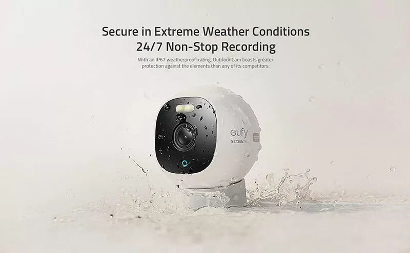 Anker Eufy Security – Outdoor Cam Pro – Multipurpose Security Camera 1080K – T8442221