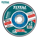 Total TAC2211151 Abrasive Metal Cutting Disc 115mm