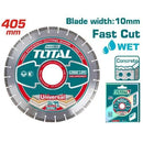 Total TAC2144052 405mm (16") x 25.4mm Diamond Disc for Floor Saw – Heavy Duty Cutting Blade for Concrete, Asphalt & Stone