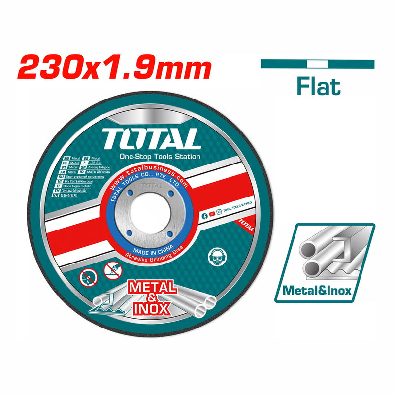 Total TAC2212303 Abrasive Metal Cutting Disc 230 X 1.9mm