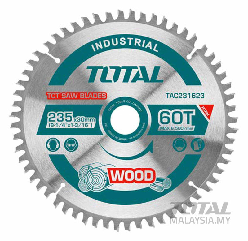 Total TAC231623 TCT Saw Blade 235mm