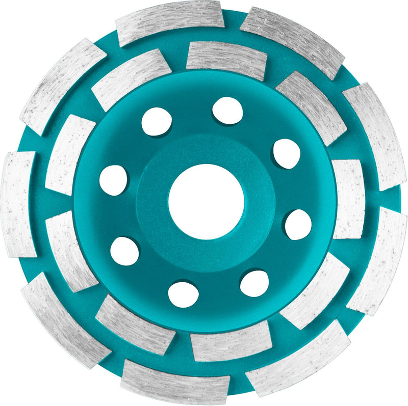 Total TAC2421151 Diamond Cup Wheels Double Row Segmented 115mm Diameter