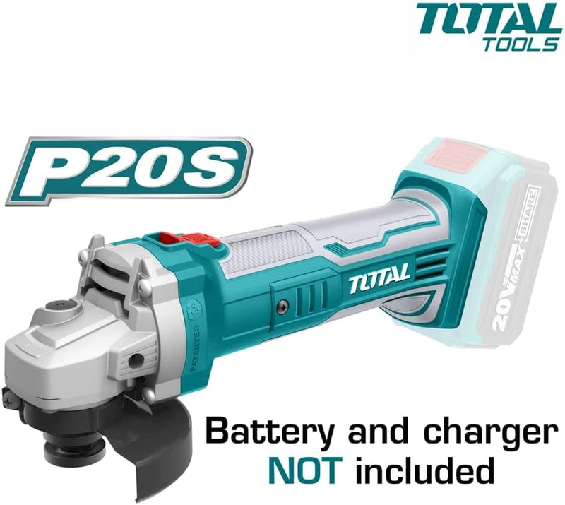 Total TAGLI1151 20V Lithium-Ion angle grinder