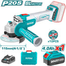 Total TAGLI2011587 20V Lithium-Ion angle grinder
