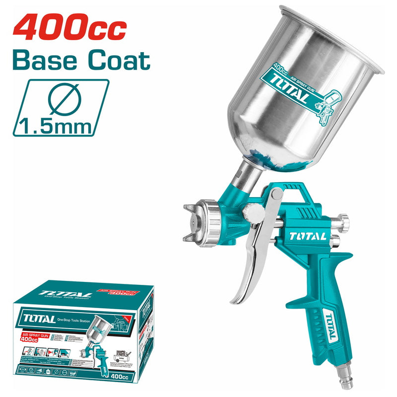 Total TAT10401 Air Spray Gun 400cc