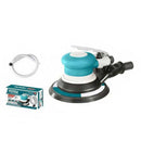 Total TAT91512 150mm (6") Air Sander – Heavy Duty Pneumatic Orbital Sander for Wood, Metal & Automotive Use
