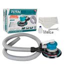 Total TAT91512 150mm (6") Air Sander – Heavy Duty Pneumatic Orbital Sander for Wood, Metal & Automotive Use
