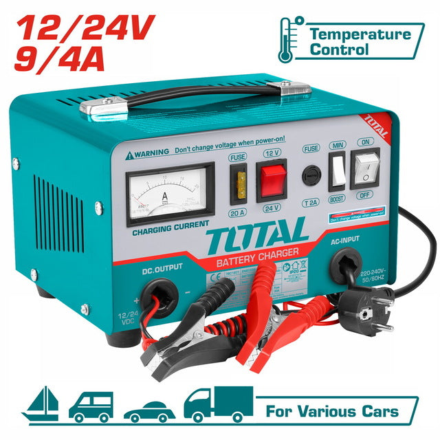 Total TBC1601 Battery Charger 12/ 24V
