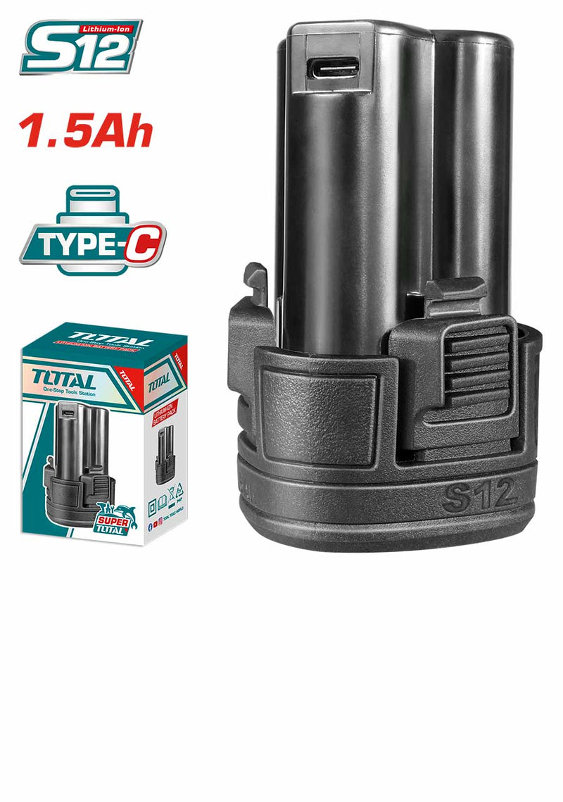 Total TBLI12153 Battery’s Lithium-Ion LiFePO4 battery