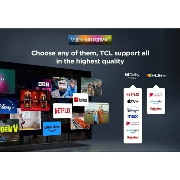 TCL 43V6C 43" 4K Smart Google TV 