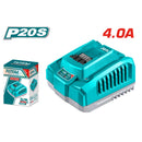 Total TFCLI20411 4.0Ah P20S Battery Charger – Fast, Reliable Power Tool Charger for Total P20S Series Batteries