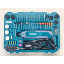Total TG5133261 252-Piece 130W Mini Grinder – Heavy Duty Electric Grinding Tool Kit for Metal, Wood & DIY Projects