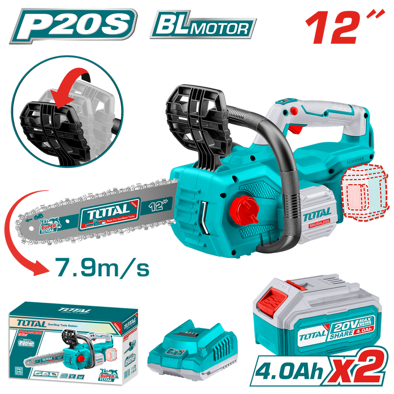 Total TGSLI201286 Lithium-Ion chain saw