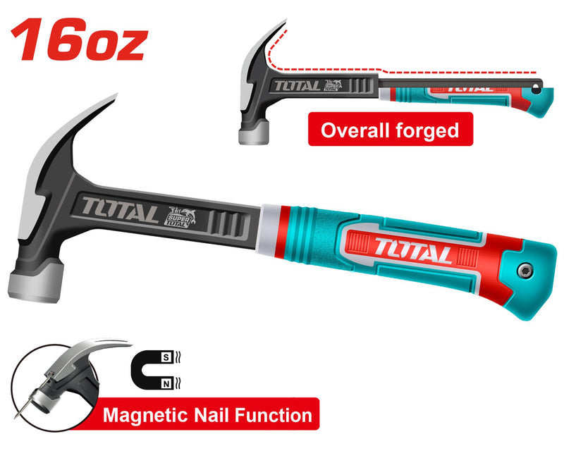 Total THCH61016L Claw Hammer 345mm