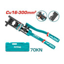 Total THCT0240 70kN Hydraulic Crimping Tool – 16-240mm² Heavy Duty Cable Connector Press for Electrical & Industrial Use