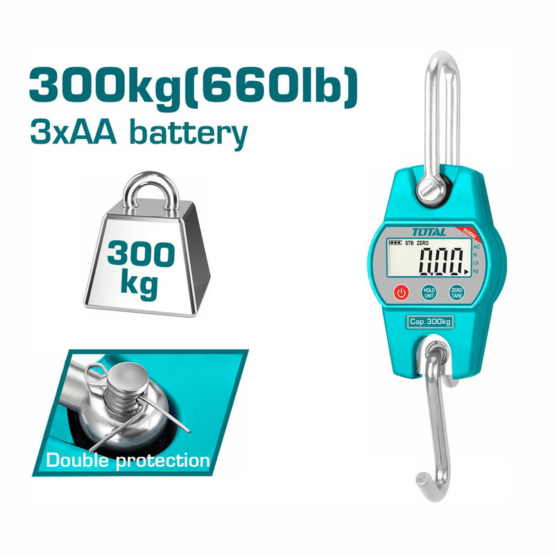 Total THESA63001 Crane Scale 300kg