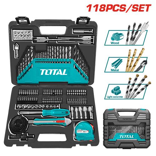 Total THKTAC011182 118Pcs Accessories Set