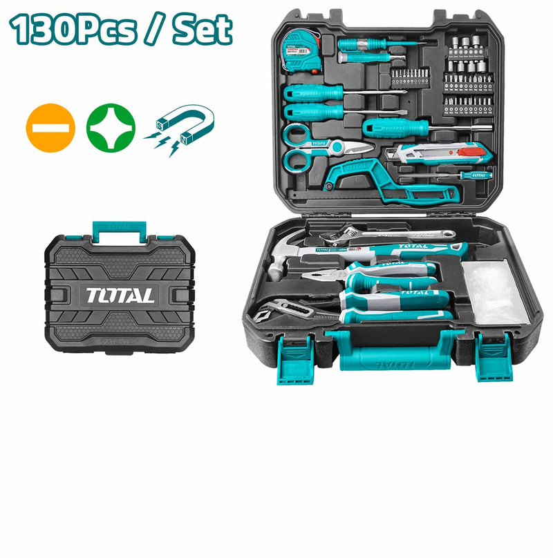 Total THKTHP21306 130 Pcs Tools Set