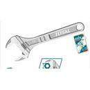 Total THT1010153 375mm (15") 6-Piece Adjustable Wrench Set – Heavy Duty Hand Tool for Home, Automotive & Mechanical Use