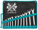 Total THT1022121 12 Pcs combination spanner set
