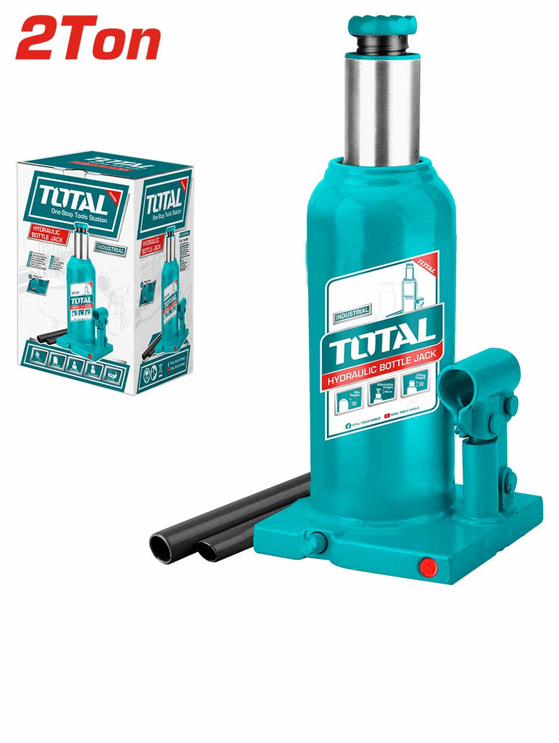 Total THT109022 Hydraulic Bottle Jack 2 Tones