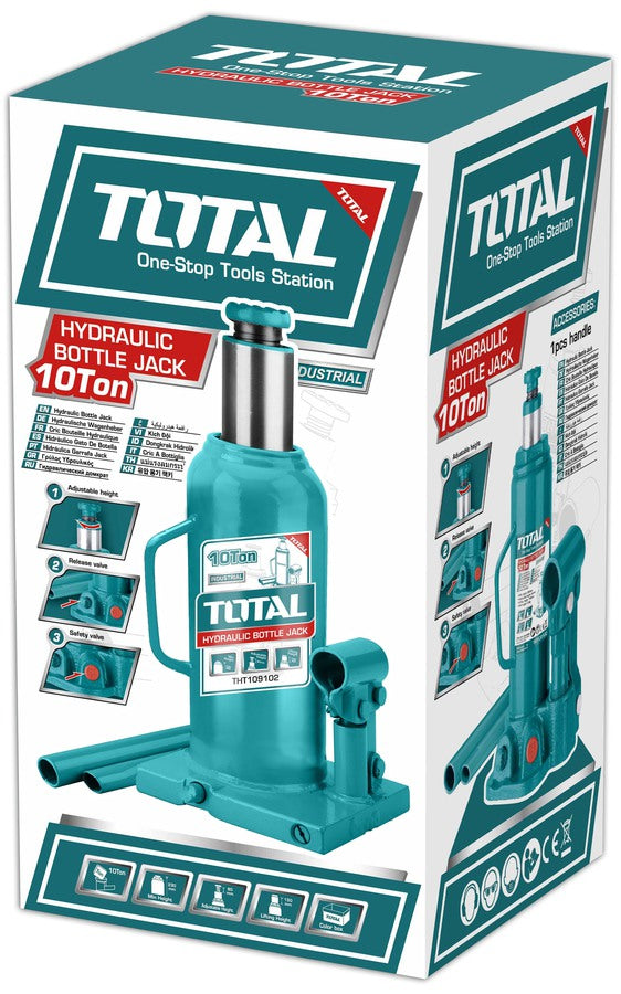 Total THT109102 Hydraulic bottle jack 10 Tons