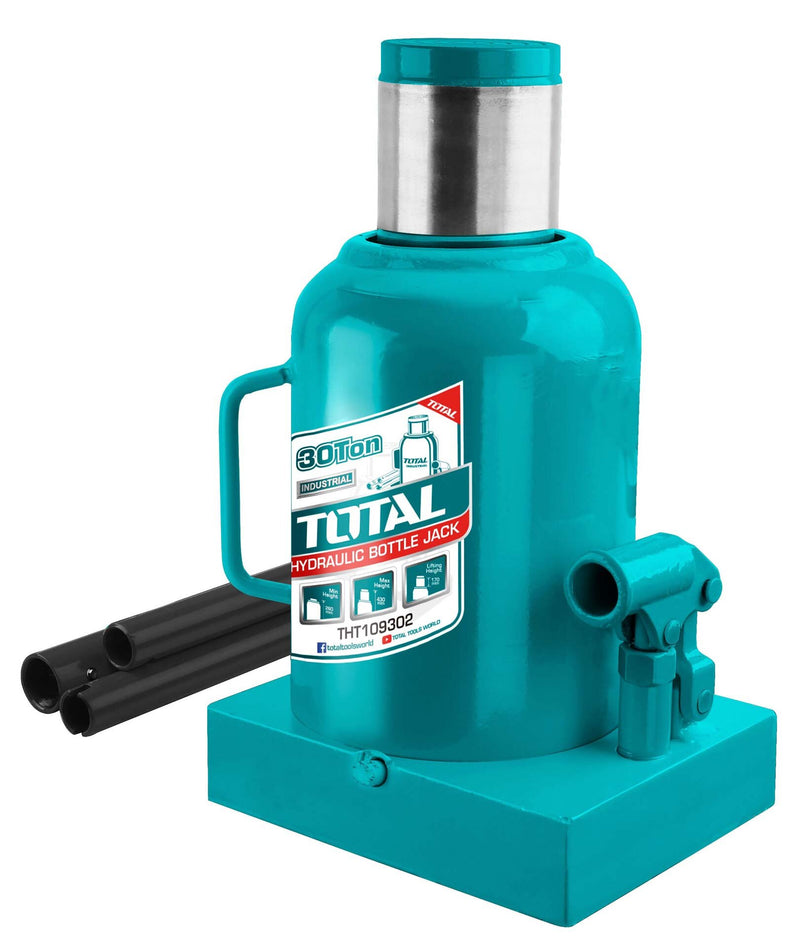 Total THT109302 Hydraulic Bottle Jack 30 Tons