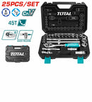 Total THT121251 25 Pcs ½ inches socket set