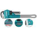 Total THT171006 10" (250mm) Pipe Wrench – Heavy Duty Adjustable Plumbing & Mechanical Tool
