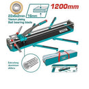Total THT571201 1200mm Tile Cutter – Heavy Duty Manual Tile Cutting Tool for Ceramic, Porcelain & Stone