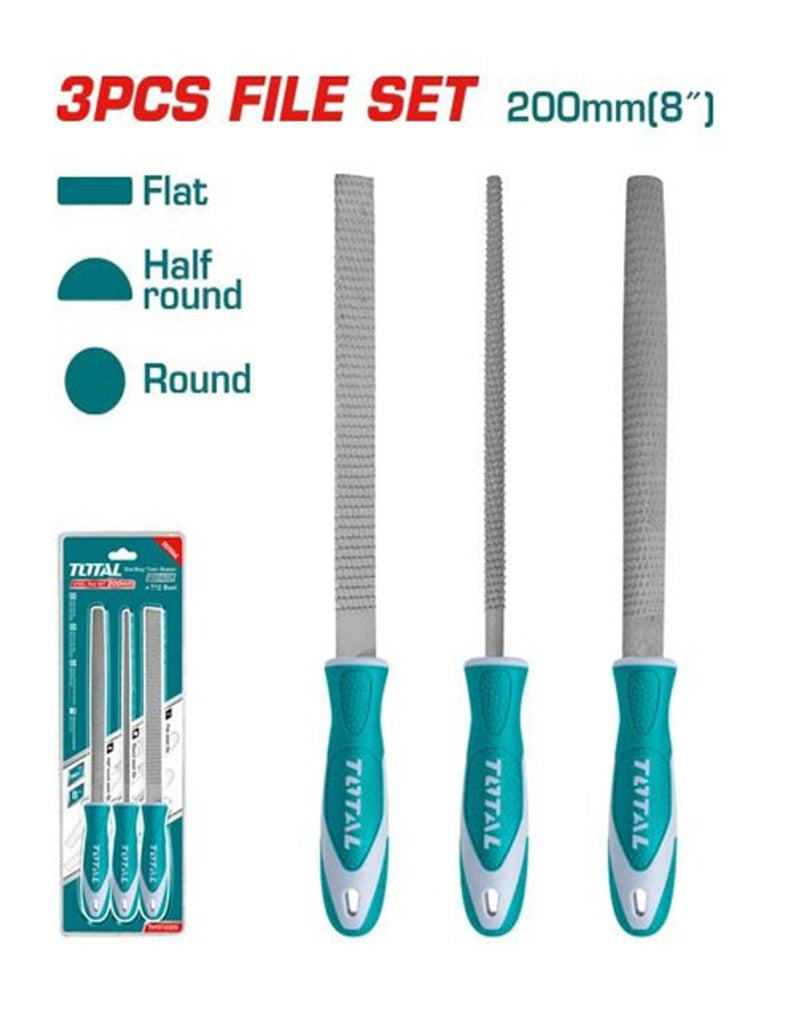 Total THT918326 &nbsp;3 Pcs wood file set