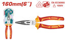 Total THTIP2361 6” Insulated Long Nose Pliers – Precision Grip, Heat-Resistant, Electrician-Grade Tool