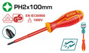 Total THTISPH2100 1000V VDE Insulated Screwdriver – Ergonomic Non-Slip Handle, Heavy-Duty Electrical Tool