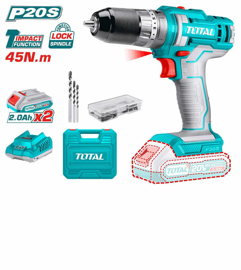 Total TIDLI201452 Lithium-Ion impact drill