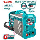 Total TIG20058 200A Inverter TIG/MMA Welding Machine – Heavy Duty Electric Arc Welder for Professional & Home Use