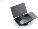 Tilta Mini Matte Box MB-T15 front slot holding a 4x5 65 cinema filter