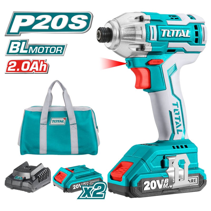 Total TIRLI2002 20V Lithium-ion impact driver