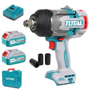 Total TIWLI20135 20v 1350N.m Cordless Impact Wrench – Powerful Battery-Powered Hand Tool for Automotive & Mechanical Use