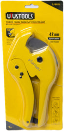 Uyustools TJB02U 3–42mm Heavy Duty PVC Pipe Cutter – Professional Plastic Tubing Cutter, Durable Stainless Steel Blades, Smooth Clean Cuts for PVC, CPVC, PEX Pipes