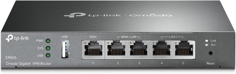 TP-Link TL-ER7206 Omada SafeStream Gigabit Multi-WAN VPN Router