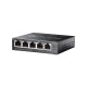 TP-Link TL-ES205GP Omada 5-Port Gigabit Easy Managed Switch – 4-Port PoE+ (65W), VLAN, QoS