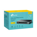 TP-Link TL-LS106P 6-Port 10/100Mbps Desktop Switch – 4-Port PoE+ (67W), Plug & Play CCTV PoE Switch