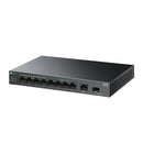 TP-Link TL-LS1210GP 10-Port Gigabit Desktop Switch – 8-Port PoE+ (63W), 2× SFP, CCTV & Business Network Switch