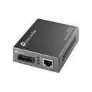 TP-Link TL-MC100CM 10/100Mbps Multi-Mode Media Converter – Ethernet to Fiber Converter, SC Port, Up to 2km