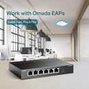 TP-Link TL-SF1006P 6-Port 10/100Mbps 4-Port PoE+ Desktop Switch – Fast Ethernet Network Switch for IP Cameras, CCTV Systems, Office, Surveillance, and Home Networking Applications