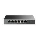 TP-Link TL-SF1006P 6-Port 10/100Mbps 4-Port PoE+ Desktop Switch – Fast Ethernet Network Switch for IP Cameras, CCTV Systems, Office, Surveillance, and Home Networking Applications