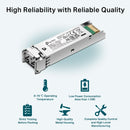 TP-Link TL-SM311LS 1000Base-LX SMF Mini GBIC Module – Gigabit Fiber SFP Transceiver for Single-Mode