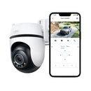 TP-Link TL-Tapo C520WS Outdoor Pan/Tilt Security Wi-Fi Camera – 2K HD, Smart Tracking, Weatherproof CCTV