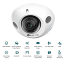 TP‑Link TL‑VIGI C230 3MP Full‑Color Dome Network Camera – 3 MP CCTV with Color Night Vision &amp; PoE
