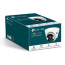 TP-Link TL-VIGI C440 4MP Outdoor Full-Color Turret Network Camera – PoE CCTV with Color Night Vision &amp; Weatherproof Design